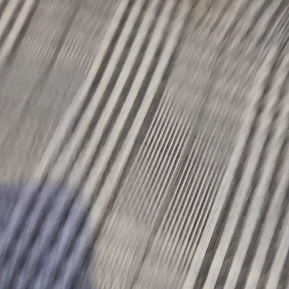 Plaid Puff Sleeve Top - Black and Gray - Picture 5 of 8